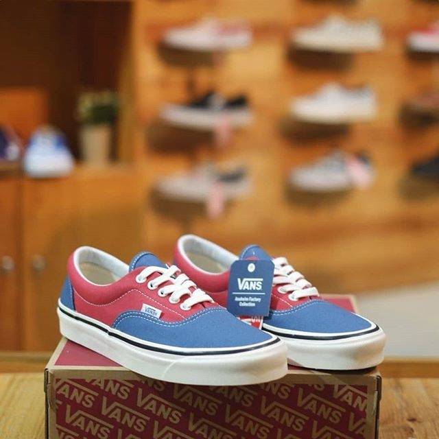 Vans Era 95 DX (Anaheim Factory)  OG Navy/ OG Red