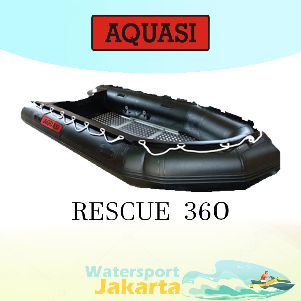 Perahu Karet AQUASI 360 Untuk RESCUE Kapasitas 6 Orang