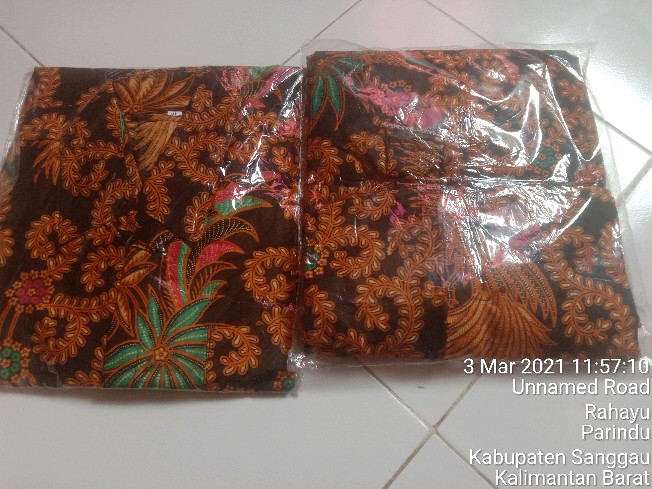 Maura Couple - Sania Ruffle Batik Couple Ori Ndoro Jowi Garansi Termurah Shopee - Batik Modern Solo