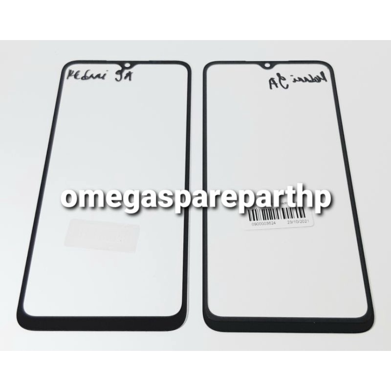 GLASS / KACA LCD XIAOMI REDMI 9A / REDMI 9C HITAM