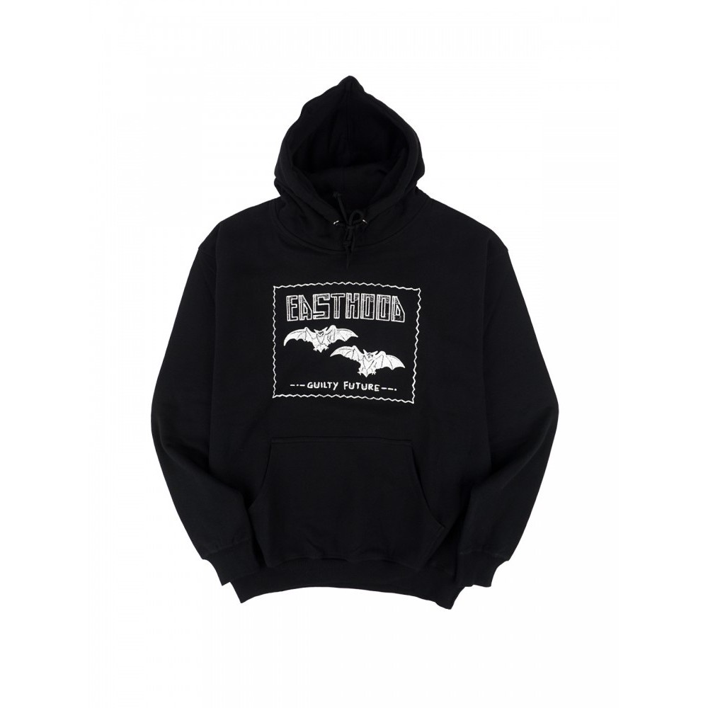 EASTHOOD CLOTHING JACKET HOODIE BAT FUTURE BLACK