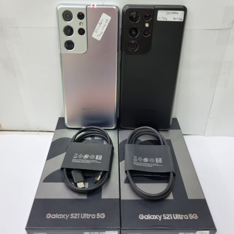 Samsung Galaxy S21 Ultra 12/128GB Second Fullset Garansi Resmi Samsung Indonesia