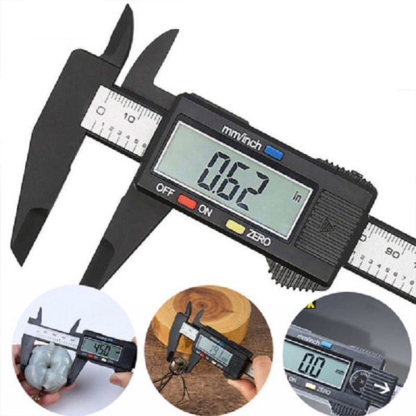 

Sigmat Digital Stainless Vernier Caliper Jangka Sorong Alat Ukur 6inch