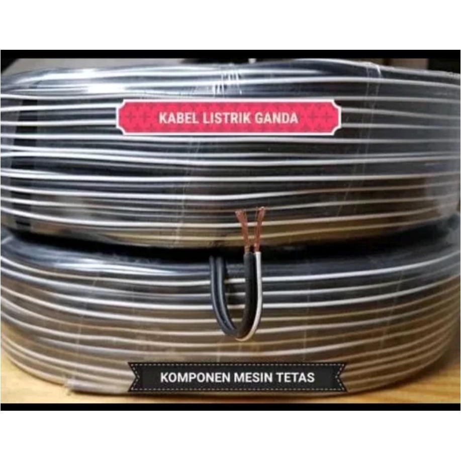 Kabel Listrik Serabut Tembaga 2x18 Cable RMT