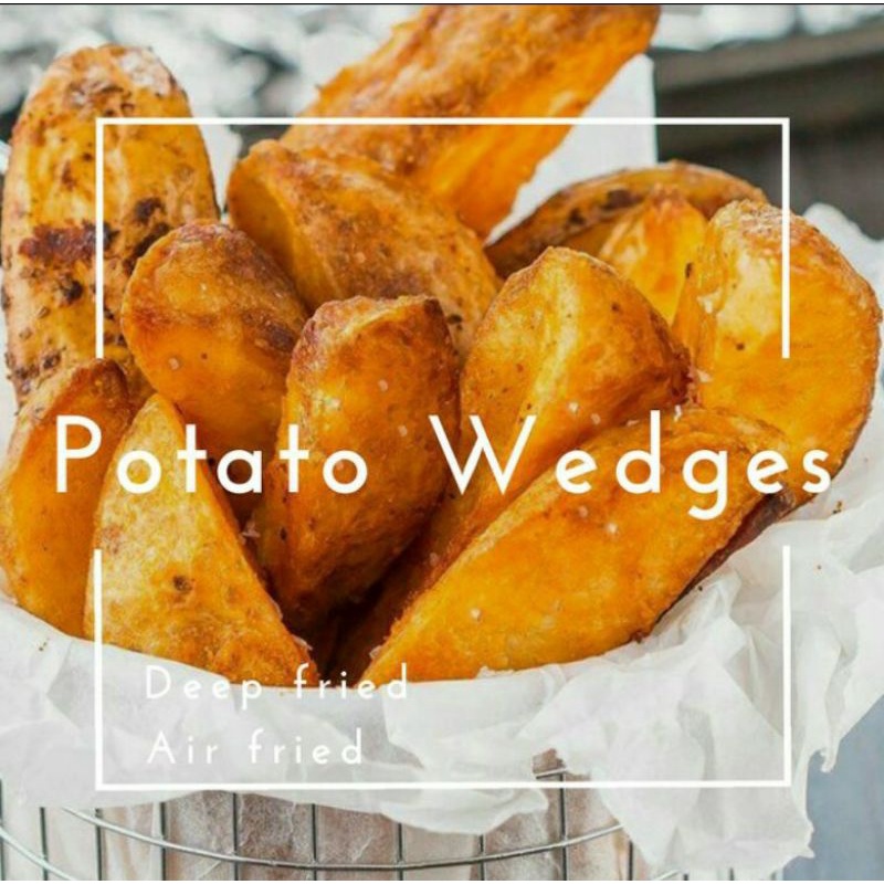 

Mc Cain potato wedges crispy 1kg