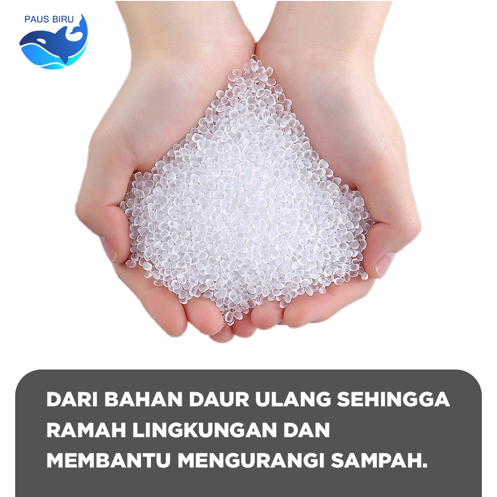 Paus Biru - Wallpaper Dinding 3D bata / wallpaper 3D Foam 77x70cm ketebalan 4.5mm-6