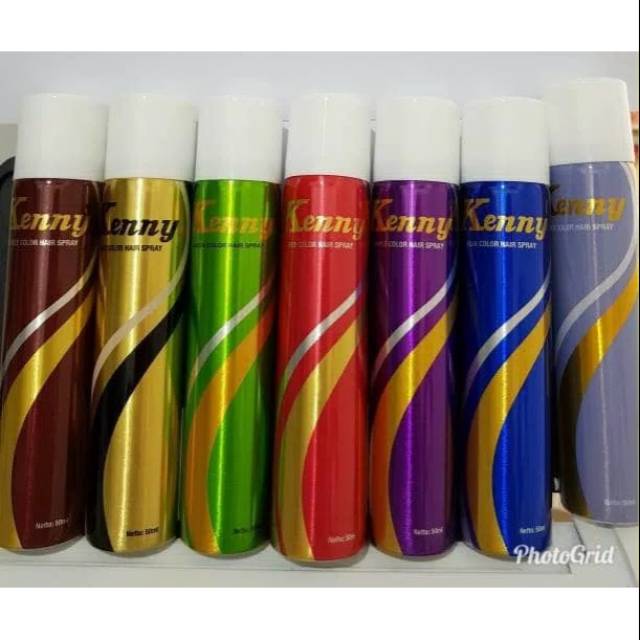 KENNY Hair spray hair colour