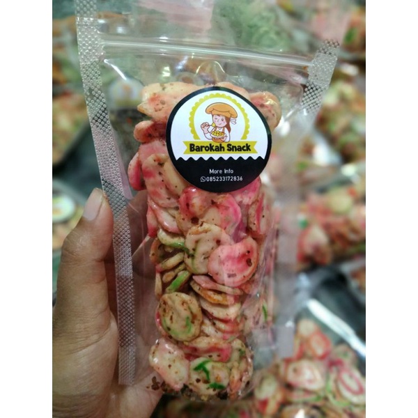 

Kerupuk seblak kering Pedas
