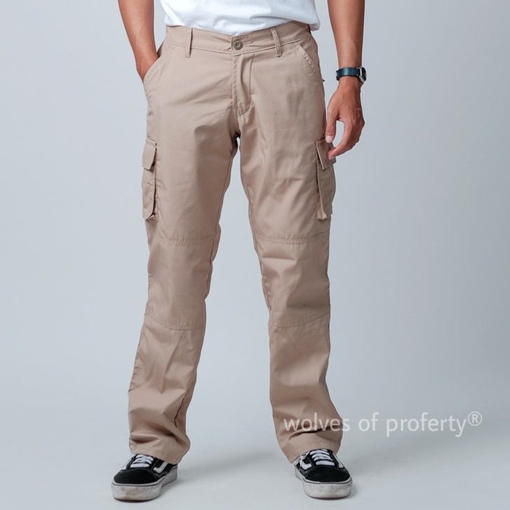 Celana Cargo Panjang Pria Cargo Pants Pria Celana Adventure Ripstop Size Normal - Jumbo