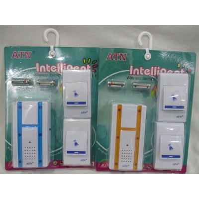 ATN Bell Wireless Dua Knop DC 12V / Bell Pintu