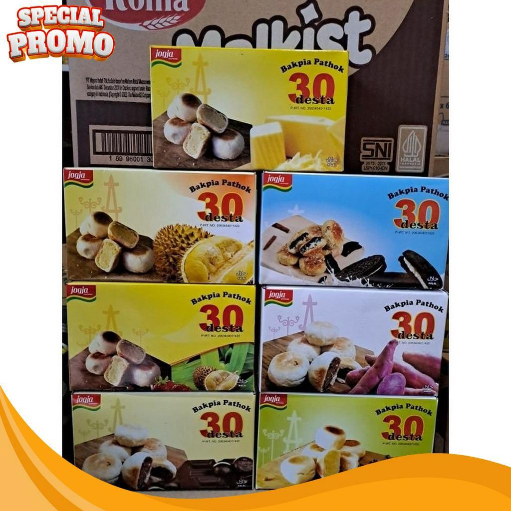 PROMO BAKPIA PATHOK KERING JOGJA ANEKA RASA ISI 16 BIJI BAKPIA PATHOK 3 DESTA