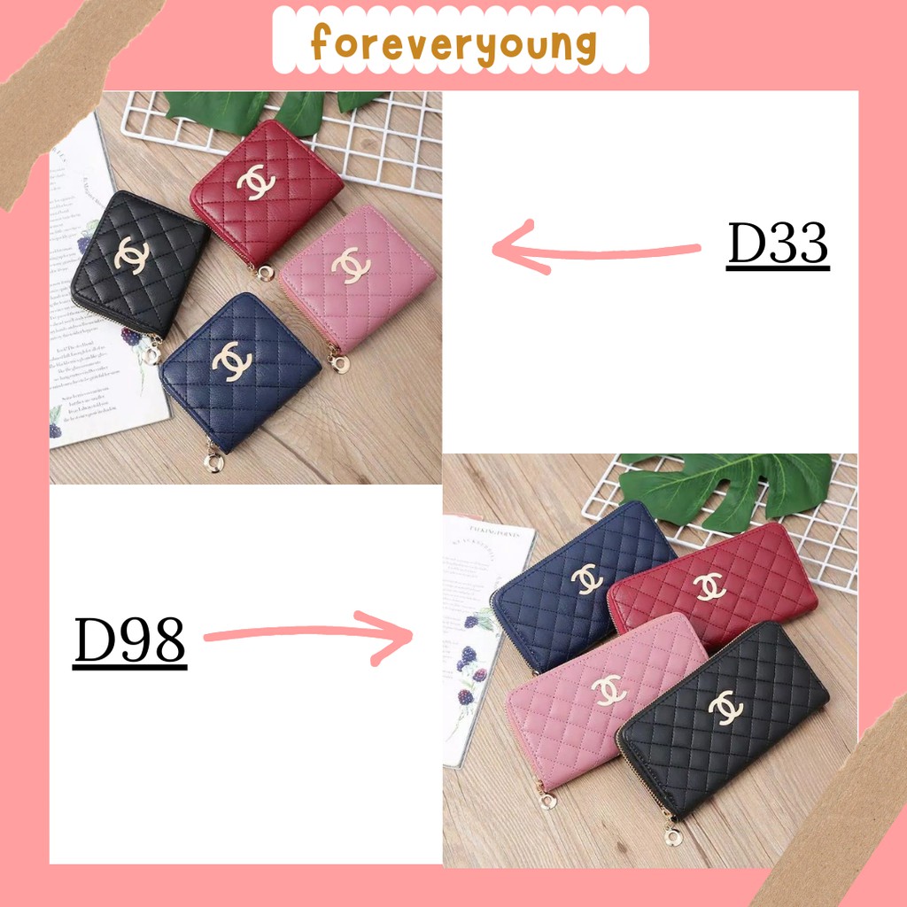 ( Fy ) COD DOMPET WANITA PANJANG D98 /DOMPET MINI D33 DOMPET KOIN DAN UANG KERTAS