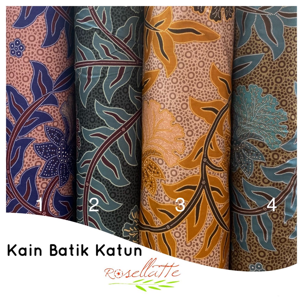 Kain Batik Katun Motif Alleira
