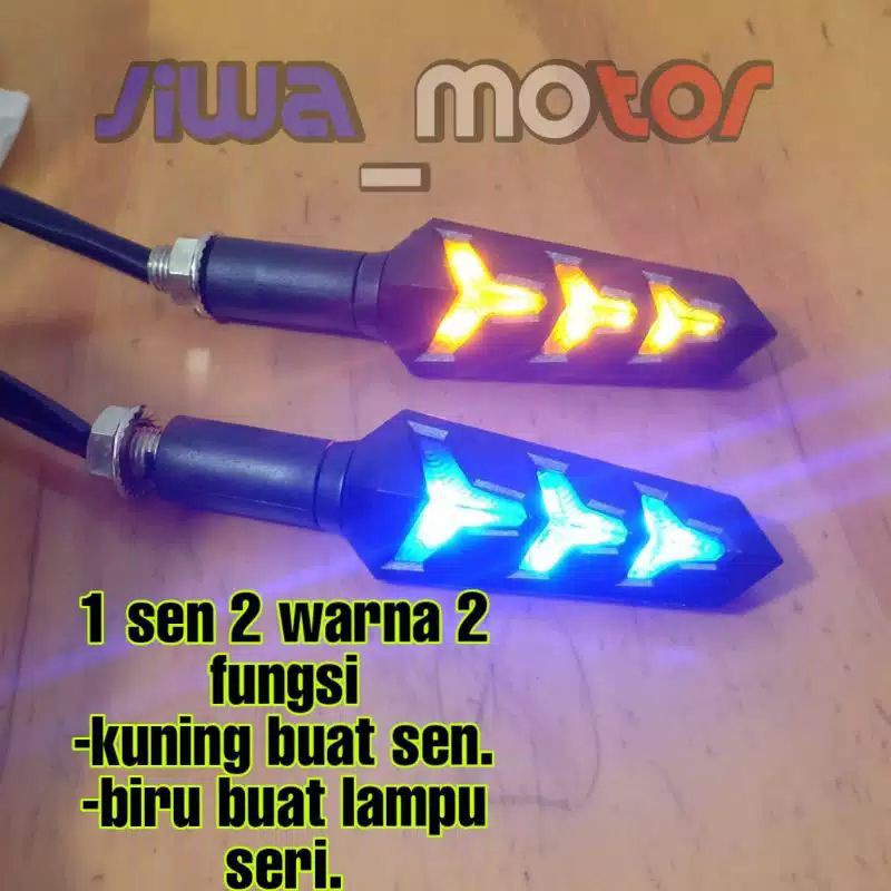 SEN RUNNING LED NEW MODEL CB R15 VARIO NEW ADV GSX DLL/ LAMPU SEN LED VARIASI universal