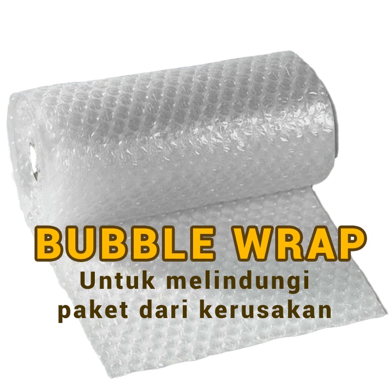 

Bubble wrap packing tambahan