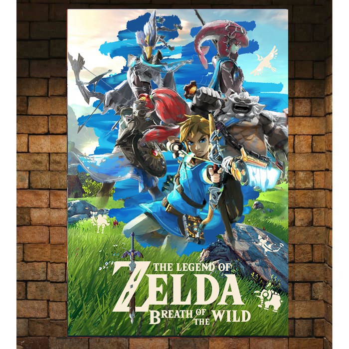 Poster The Legend of Zelda Breath of the Wild