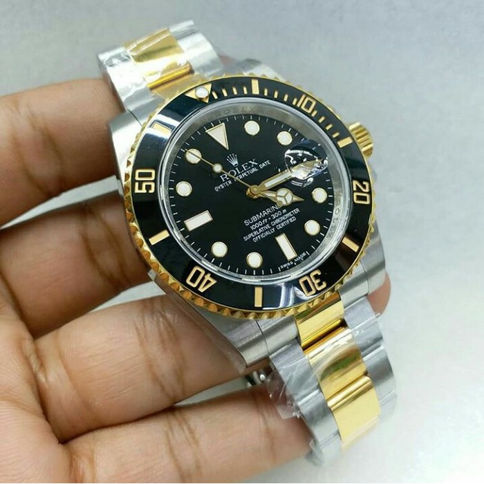 ROLEX OYSTER PERPETUAL JAM TANGAN PRIA WANITA MEWAH DAN ELEGAN