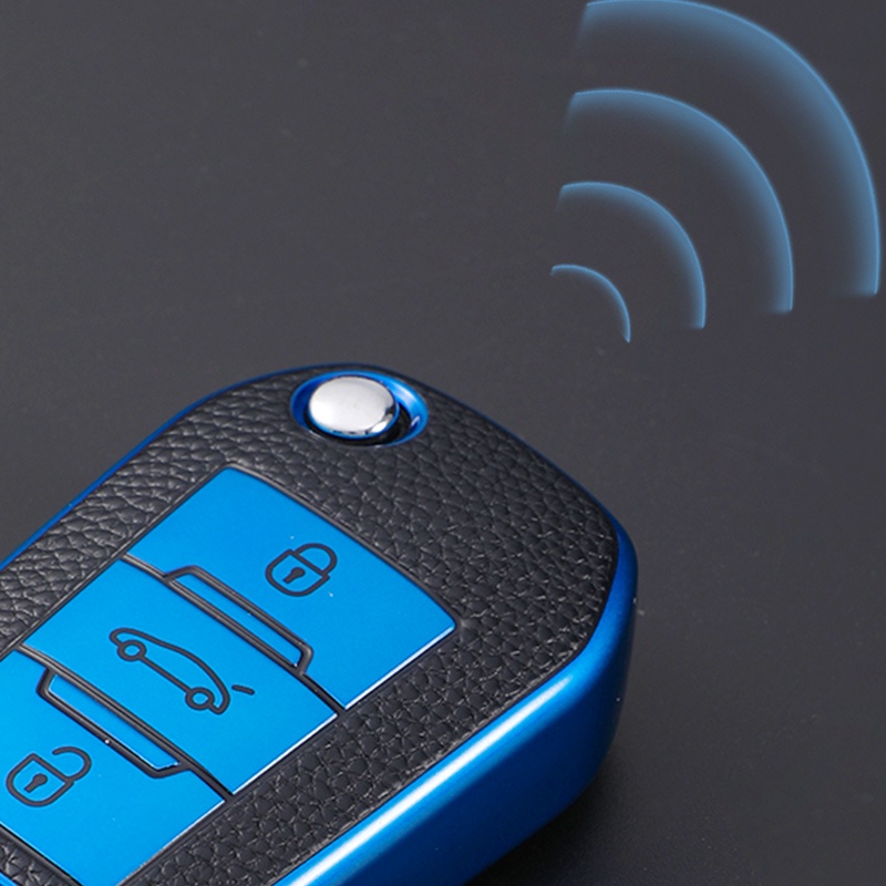 Casing Kunci Mobil Lipat Untuk Peugeot 208 308 408 508 2008 3008 4008 307 Citroen C4L Kaktus C5 C3 C6