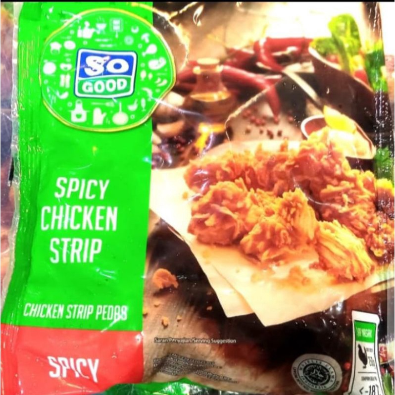 

So Good Spicy Chicken Strip 250gr