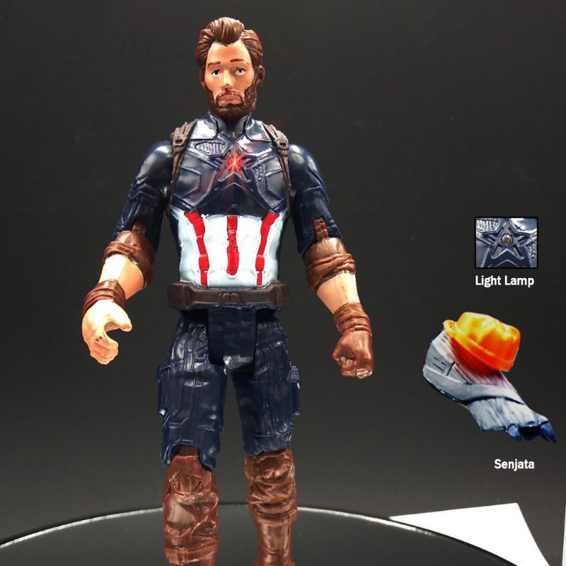 ACTION FIGURE MARVEL LEGENDS AVENGERS - CAPTAIN AMERICA