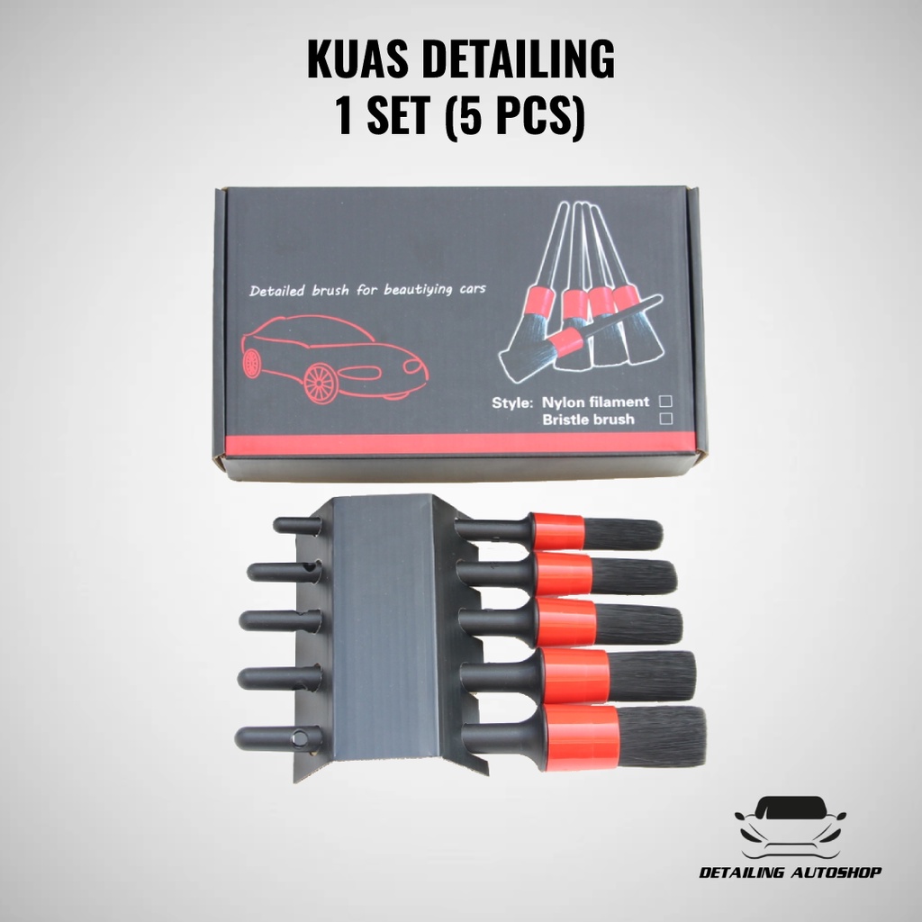 Kuas Detailing Brush (1 Set: 5 PCS)