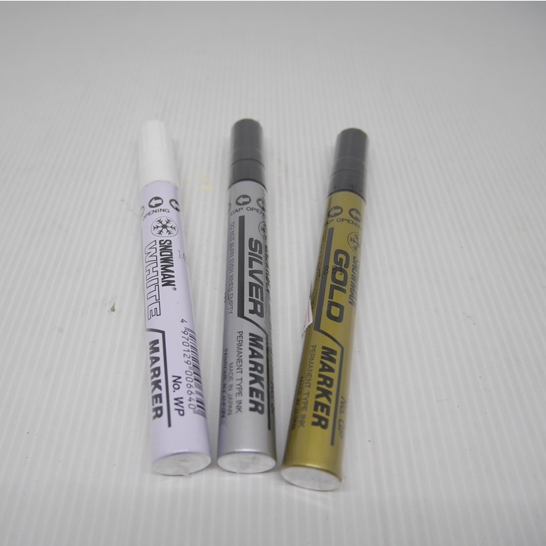 

SPIDOL SNOWMAN MARKER SILVER / GOLD / WHITE