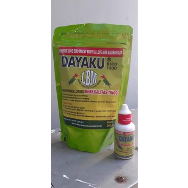 Pakan & Vitamin Burung LoveBird DAYAKU HIJAU