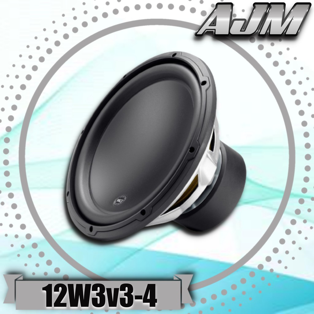 Subwoofer JL AUDIO 12W3V3-4