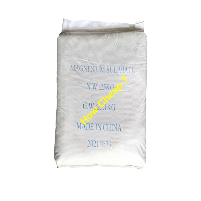 Magnesium Sulphate 25Kg 1 Karung Garam Inggris Epsom Salt