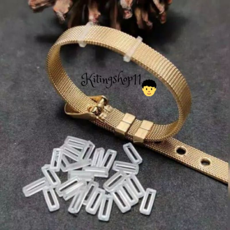 Pembatas Gelang Jam  Stopper Karet Gelang Gesper