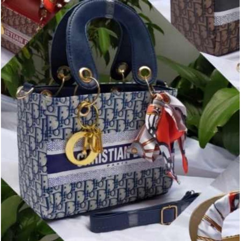 Tas selempang wanita Cdr/ tas jinjing wanita Dr Lady syall mewah