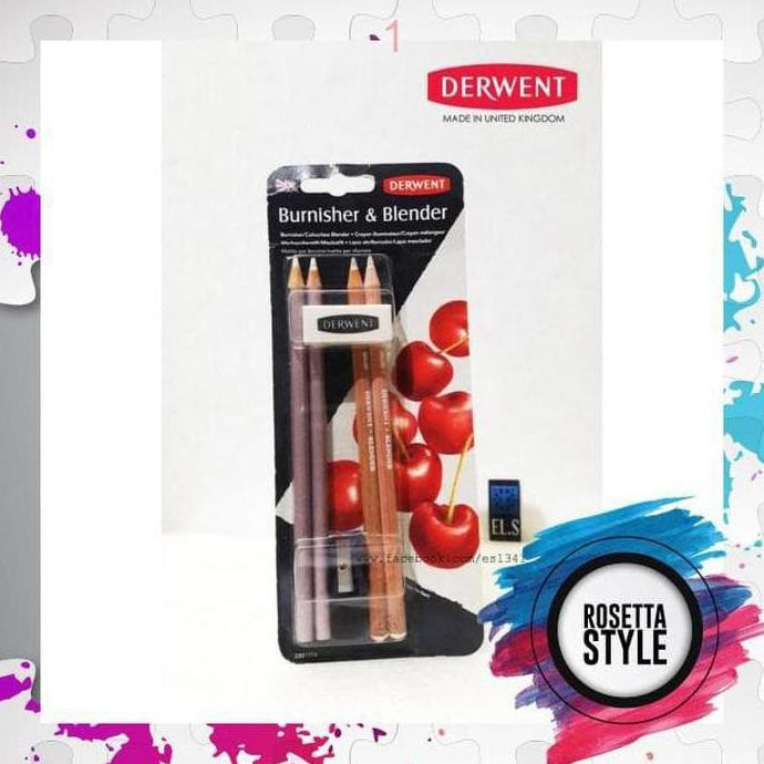 

RO819 PERALATAN MELUKIS DERWENT BURNISHER & RUMAH BLENDER PENCIL SET