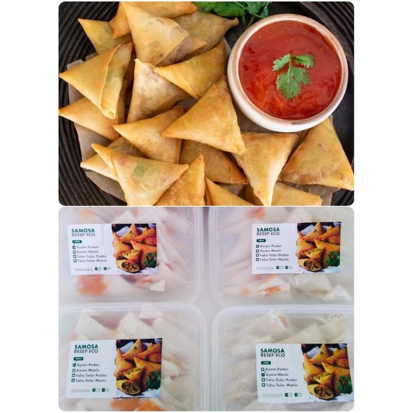 

Samosa Ayam isi 15pc