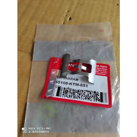 AP, Plat Penahan Cakram Supra X 125 Belakang Satria FU Belakang Seng Cakram Per Cakram