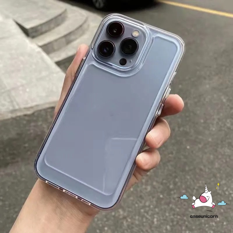 Soft Case TPU Transparan Shockproof Cover iPhone 11 6 6s 7 8 14 Plus 11 13 12 14 Pro MAX SE XR X XS MAX