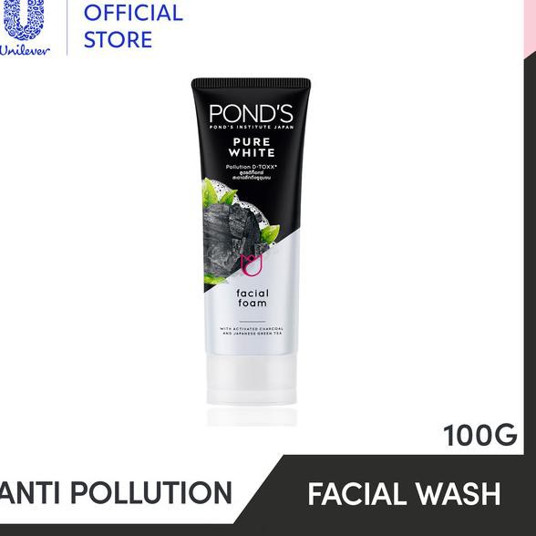 HN8 Ponds Sabun Cuci Muka Pure White 100 gr - Pembersih Muka Sabun Cuci Muka Sabun Muka Sabun Wajah