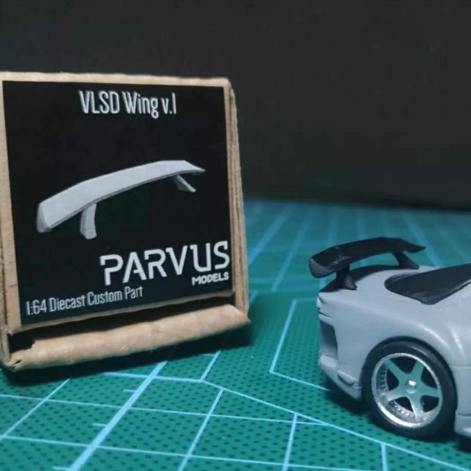 Buruan serbu] Parvus Models Wing Veilside v1 VLSD Custom Hot Wheels Tomica Diecast