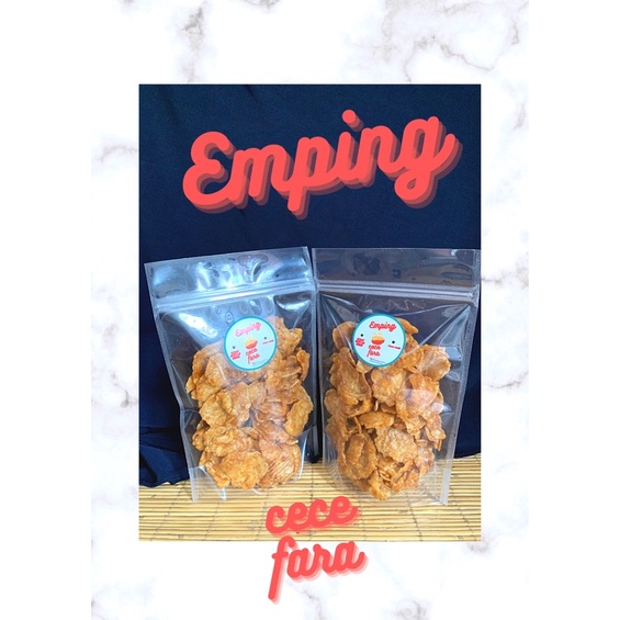 

Emping pedas manis