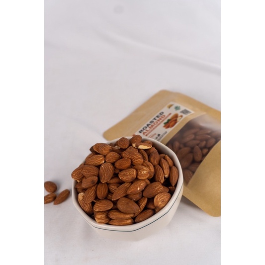 KACANG ALMOND PANGANG ORIGINAL PREMIUM  250 GRAM - ROASTED ALMOND