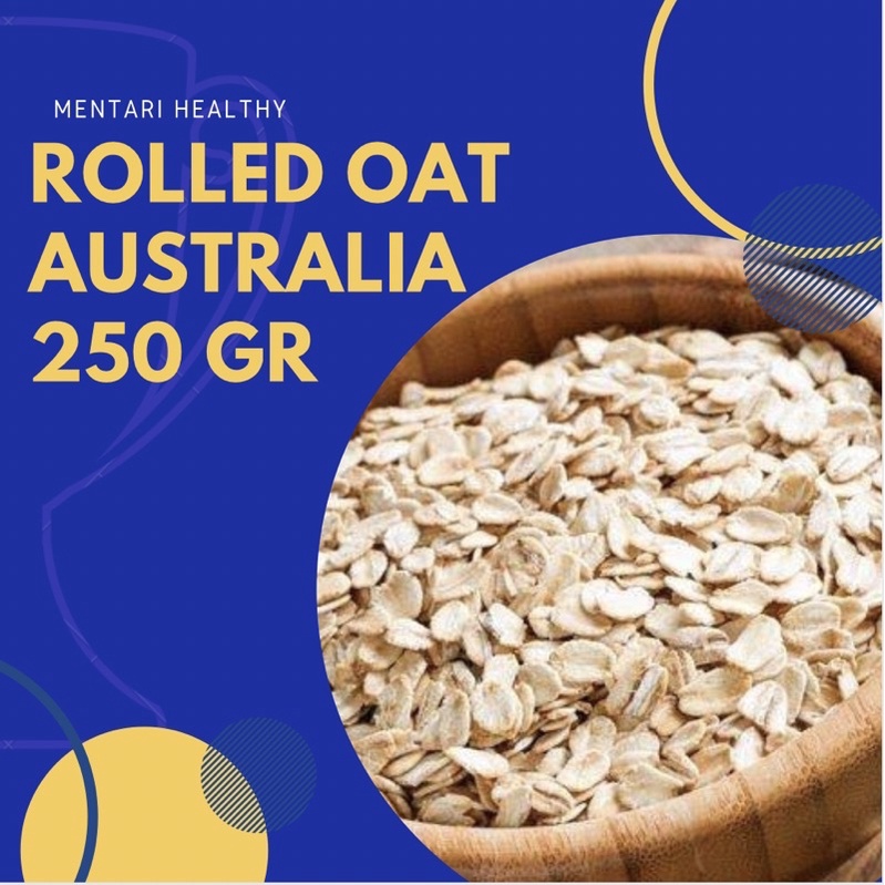 Natural Rolled Oat Australia 250gram