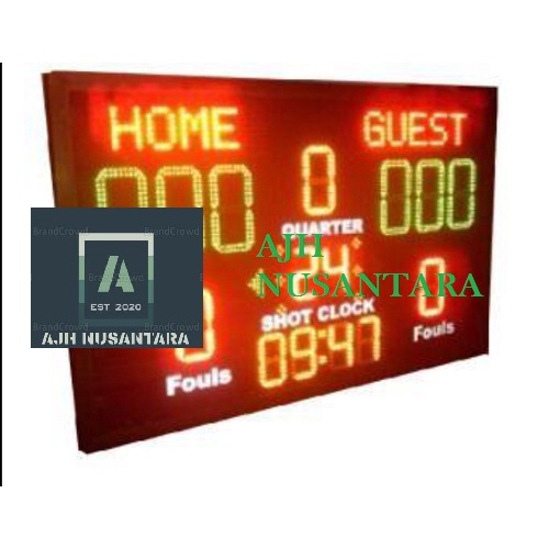 Digital Papan Score Basket Multi 120