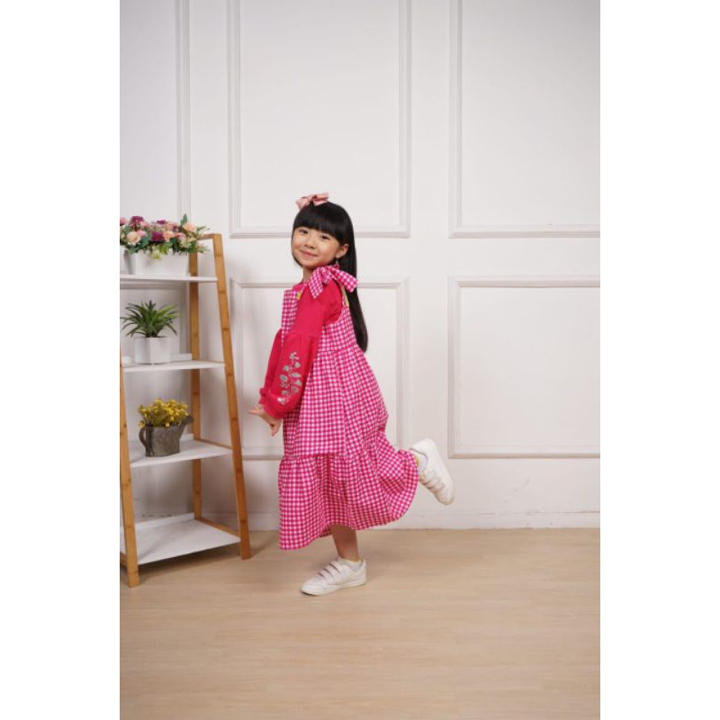 overall set T-shirt dendora.ID