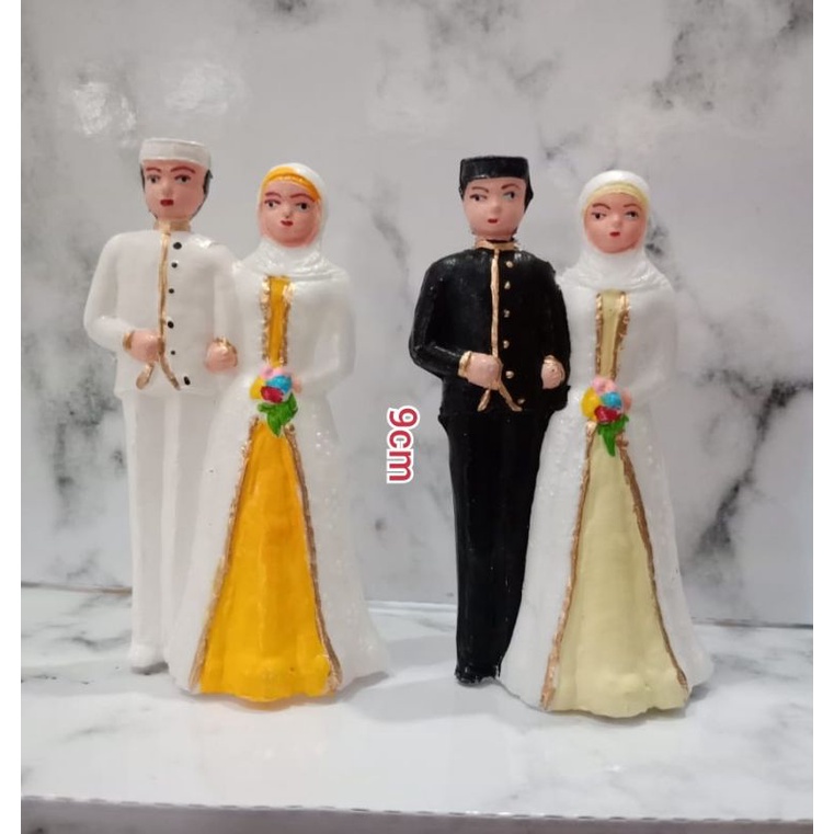 topper pengantin hijab