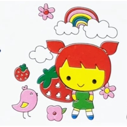 Coloring Bag | Tas Mewarnai Anak | DIY Do It Yourself Prakarya | Mainan Edukasi Anak-13 Girl