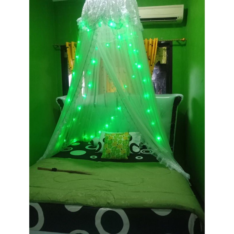 kelambu gantung burkat tebal berkualitas