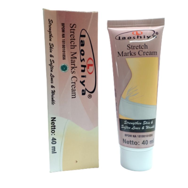 CREAM LAOSHIYA STRETCH MARKS CREAM BPOM 400.ml