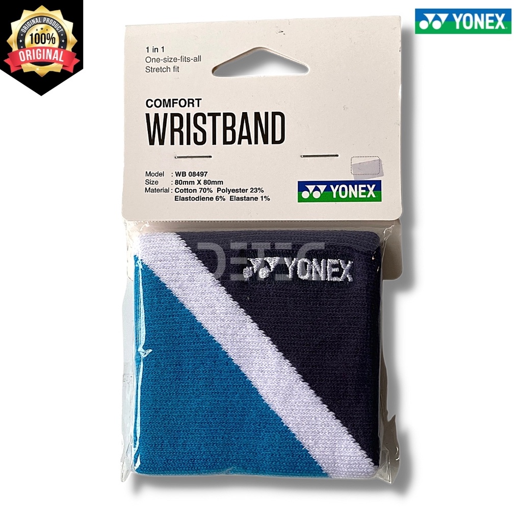 Yonex WristBand WB08497 - BLUE