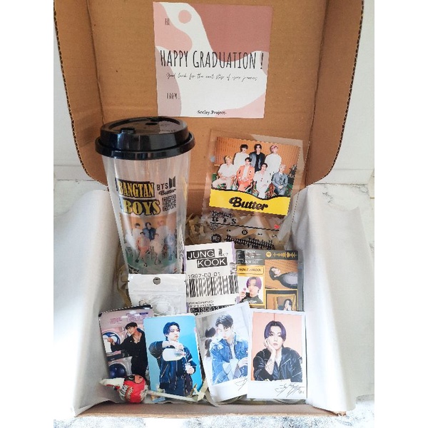 GIFT BOX FANKIT KPOP BTS (Kado Ulang Tahun, Kado Wisuda, Hampers, Fankit)