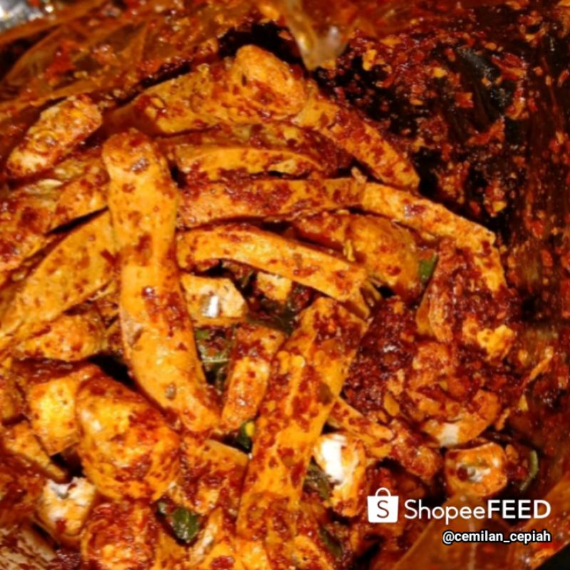 

Basreng baso goreng Basreng stik pedas Basreng Kering Cabe asli daun jeruk 500 gram