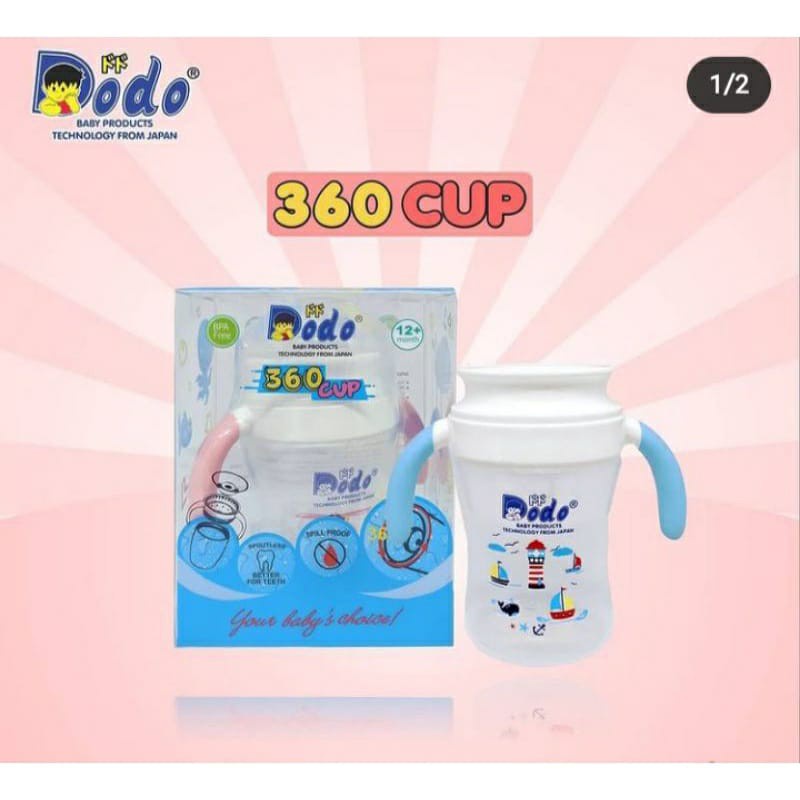 Dodo 360 Cup / Cangkir Minum Anak 12m+